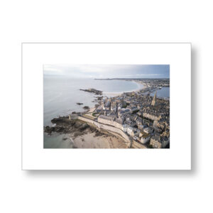 Vue du ciel – Saint-Malo