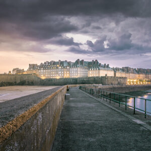 Le môle des noires – Saint-Malo (couleurs)