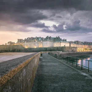 Le môle des noires – Saint-Malo (couleurs)