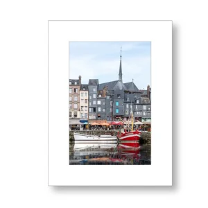 Port de Honfleur – Normandie (format portrait)