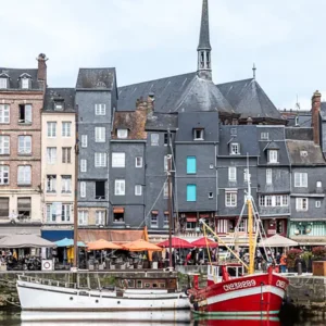 Port de Honfleur – Normandie (format portrait)